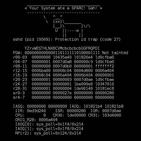 Linux-2.6-oops-parisc